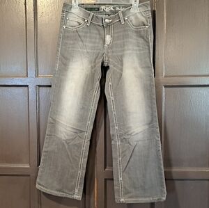 Rock 47 by Wrangler ultra low rise ladies jeans
